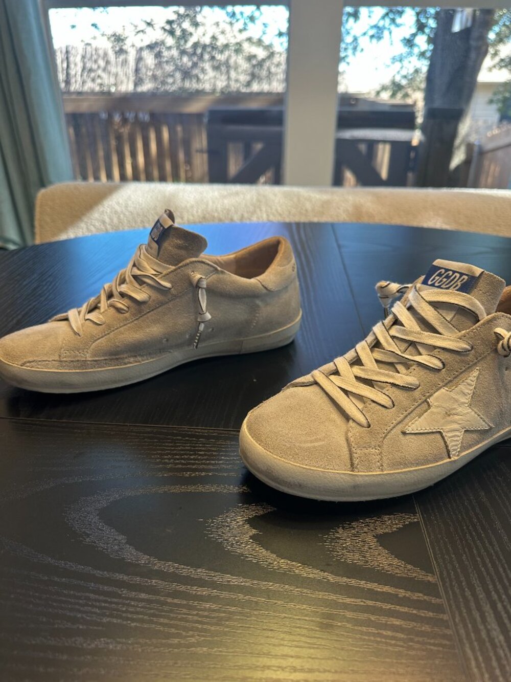 Golden Goose Grey Suede Super Star Low Top Sneakers - Picture 5 of 5